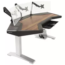Argosy Halo G Xm Ultimate Desk With Mahogany Surface 