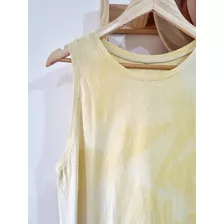 Vestido Batik Amarillo Mujer