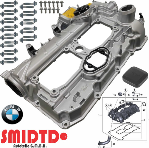 Tapa Punteria Aluminio Junt Pcv Bmw 428i Gran Coupe 2.0 2015 Foto 3