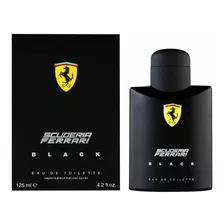 Ferrari Black Scuderia 125ml Edt Silk Perfumes Original