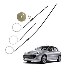 Kit Reparo Da Maquina De Vidro Eletrico Peugeot 207 Dianteir