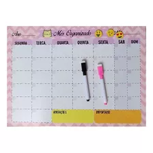 Planejador Planner De Parede Organizador