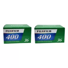 Fujifilm Película Rollo Fujicolor C400 36 Exp Iso 200 2pza