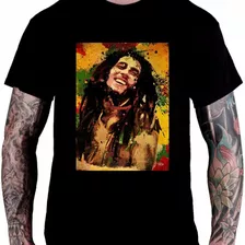 Camiseta Camisa Reggae Bob Marley Rasta Rastafari C89