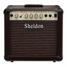 Amplificador Sheldon Vl 3800 Para Violao 40 W Rms Fal 8 Cor Marrom-escuro 110v/220v