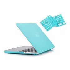 Funda Celeste Macbook Pro De 13 Con Cubierta Para Teclado