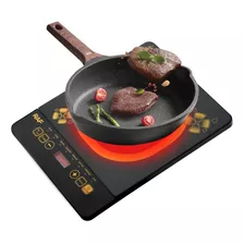 Cooktop Fogão Portatil Por Indução Slim Touch 1 Boca Bancada