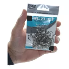 Kit C/25 Anzol De Pesca Marine Sports Suzuki Nickel N-22