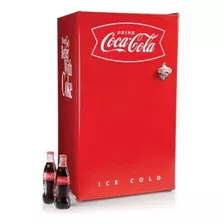 Refrigerador Mini Bar Nevera Coca-cola 90lts Color Rojo 110v/220v