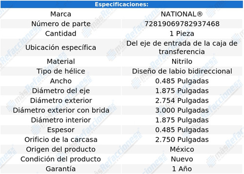 Retn Entrada Caja Transferencia F-150 Heritage 04 National Foto 3