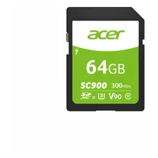 Tarjeta De Memoria Sd Acer 64 Gb Sc900 Sdxc V90