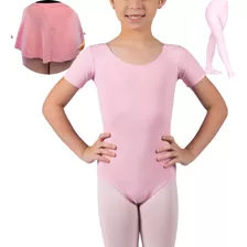 Uniforme Para Aula De Dança De Salão Ballet Body Meia Manga