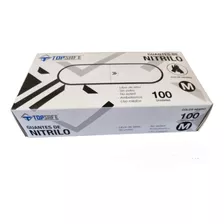 Guante Nitrilo Negro S - M - L - Xl Pack 10 Cajas 100 Unid