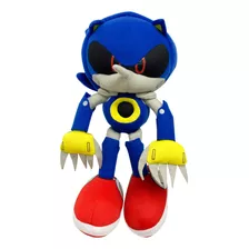 Sonic Hedgehog - Peluche De Metal Sonico De 8 Pulgadas De Al