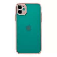 Funda Premium Tipo Mate Semitransparente Para iPhone 11 