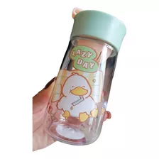 Vaso Para Agua Infantil Con Diseño Kawaii 340 Ml Y Asa 