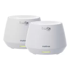 2 Roteador Wi-fi 6 1200mb Mesh Twibi Force Ax 1500 Intelbras