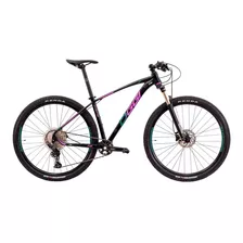 Bicicleta 29 Oggi 7.2 Big Wheel Mtb 2022 Pto/verde/rosa