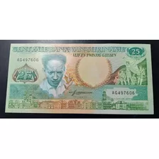 Billete 25 Gulden Suriname Unc