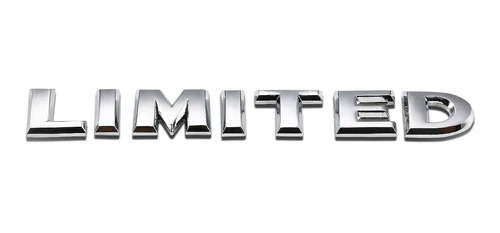 Emblema Logo Limited Para Ford Jeep Etc Metlico Foto 5