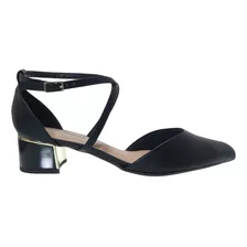 Sandalias Mujer Piccadilly Stiletto 739141 Taco Bajo Cerrada