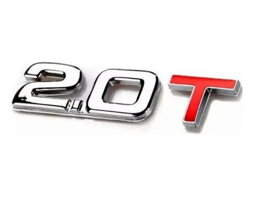 Logo Emblema Para Vehiculos  Adhesivo  2.0  T Foto 2