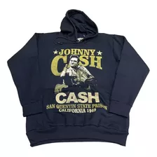 Moletom Johnny Cash Blusa De Frio De Rock Adulto