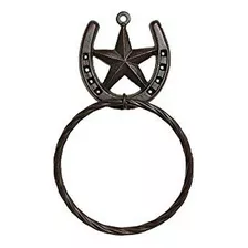 Treasure Gurus Texas Barn Star Western Decor - Toalla De Bañ