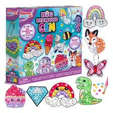 Joyin Kit De Pintura De Diamantes Para Niños, Con 18 Pegatin