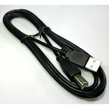 Cabo Usb A + Usb B 2.0 Preto 1.8m