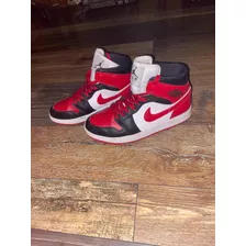 Jordan Tenis Air Jordan 1 Mid Alternate Bred Toe Original