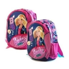 Mochila Barbie 32x16x45 Barbie Escolar 626b Pf