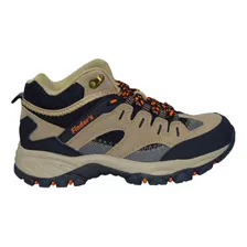 Zapatilla Trekking Semi Impermeable Outdoor Montaña 35/40 