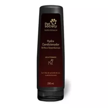 Condicionador Pet Society Brilho Desembaraço Cão Gato 290ml