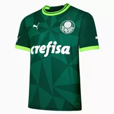 Camisa Puma Palmeiras I 23/24 S/nº Torcedor Masculina