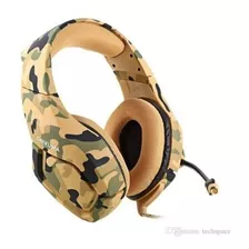 Headphone Gamer Onikuma Profissional K1 Camuflado Ps4 Xbox 