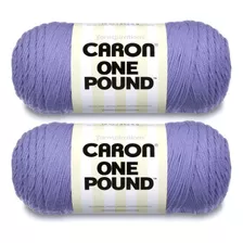 Hilo Azul Lavanda Caron One Pound, Paquete De 2 Unidades De