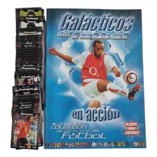 Álbum Galácticos Del Fútbol Con Todas Las Láminas Para Pegar