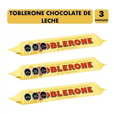 Chocolate De Leche Toblerone - Pack De 3 Unidades De 50g C/u