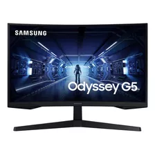 Monitor Gamer Curvo Samsung Odissey G5 27 Lc27g55tqwlxzs