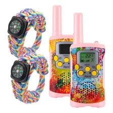 Kids Walkie Talkies Girls Jugues - Regalo Para Ninos De Mas