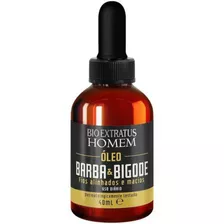 Óleo Barba & Bigode Bio Extratus Homem 40ml Uso Diário