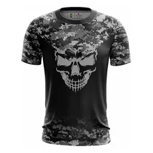 Camisa/camiseta Caveira Escolta Armada Vigilante T-shirt