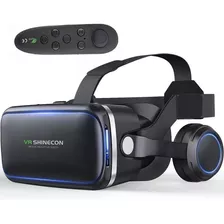 Óculos Vr Realidade Virtual 3d Com Fone De Ouvido E Controle