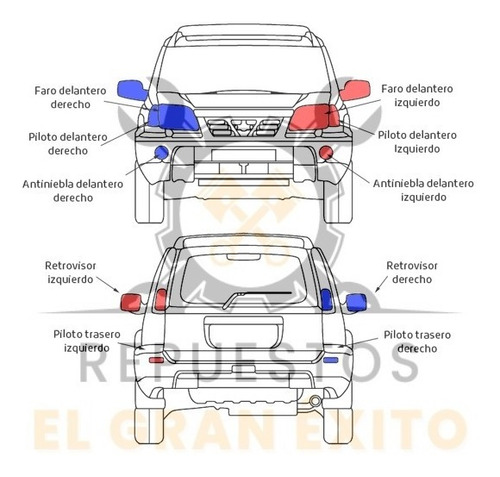 Espejo Electrico Derecho Sin/luz Toyota Rav4 2013 Al 2018 Foto 6