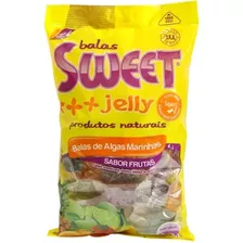 Balas De Algas Marinhas Sweet Jelly Mista Sem Glúten 500 G