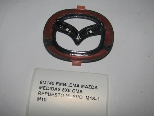 Emblema Mazda Medidas 8x6 Cms Foto 4