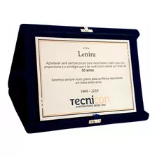 Placa De Homenagem Formatura