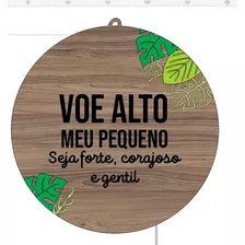 Enfeite Porta Maternidade Frase Em Mdf