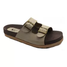 Sandalias Zueco Mujer Hebilla Talles Grandes 41 42 43 44